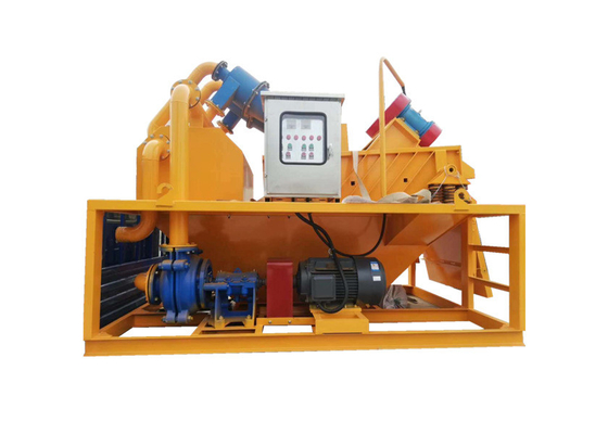 Séparateur jaune de sable de boue de machine de Desander de la boue 15-90T/H