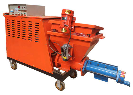 Mortier 10m automatique plâtrant le compresseur d'air de la machine 3 M3/H