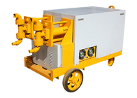 L'injection mobile jaune de ciment de pompe du coulis 7.5kw jointoyant la machine a adapté aux besoins du client