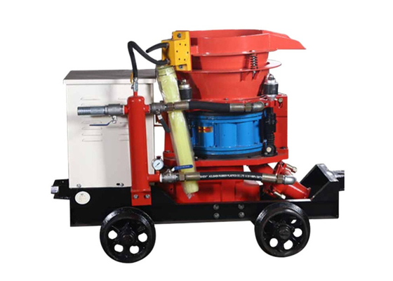 Équipement portatif diesel de Gunite de petite machine rouge du Gunite 5M3/H