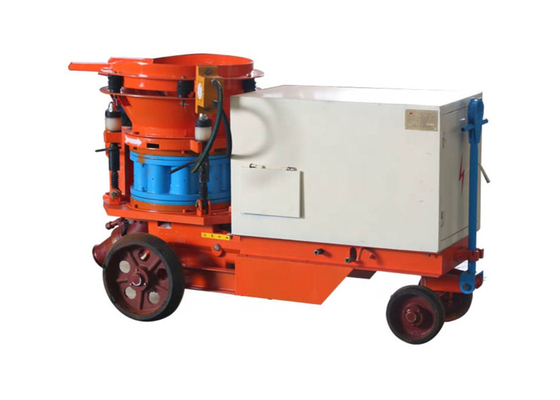 Demi pulvérisateur humide de béton projeté de la machine 6m3/H 7m3/H Diy de béton projeté de mélange sec