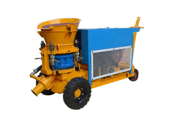 Machine sèche jaune de béton projeté de moteur diesel de pulvérisateur du Gunite 5.5m3/H